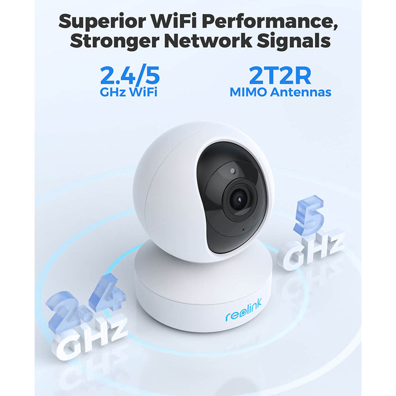 E1-Zoom Reolink 4K 8MP Dual-Band Wi-Fi 6 PTZ Indoor Camera with Auto Tracking By Reolink - Buy Now - AU $118.76 At The Tech Geeks Australia