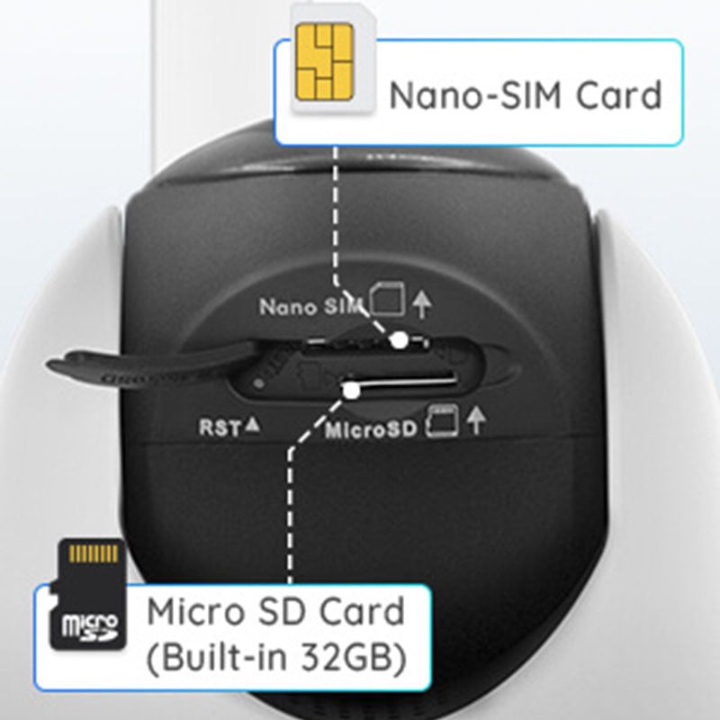 Go-PT-Plus Reolink 2K 5MP Wireless 4G PT Camera, with Smart Detection By Reolink - Buy Now - AU $261.28 At The Tech Geeks Australia