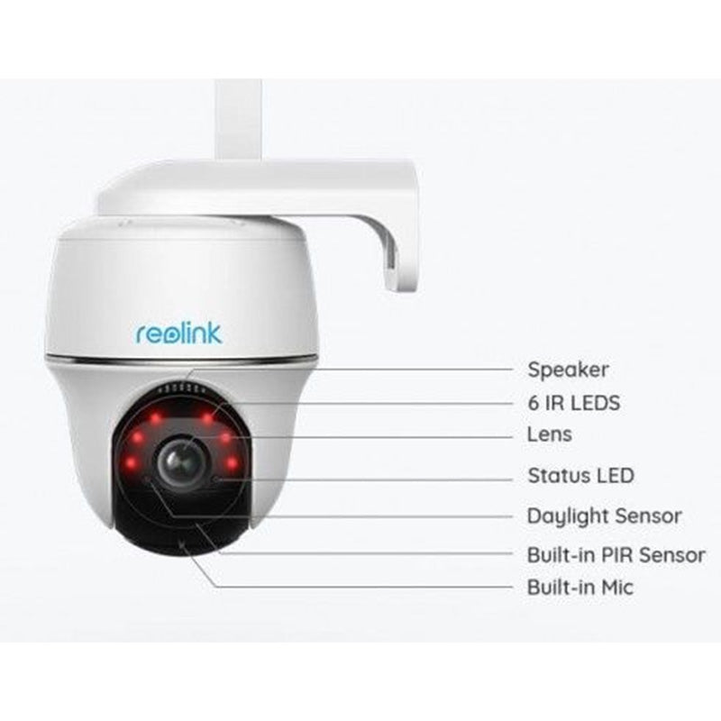 Go-PT-Plus Reolink 2K 5MP Wireless 4G PT Camera, with Smart Detection By Reolink - Buy Now - AU $261.28 At The Tech Geeks Australia