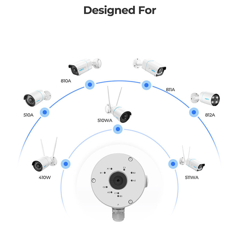 Reolink Junction Box B10 By Reolink - Buy Now - AU $42 At The Tech Geeks Australia