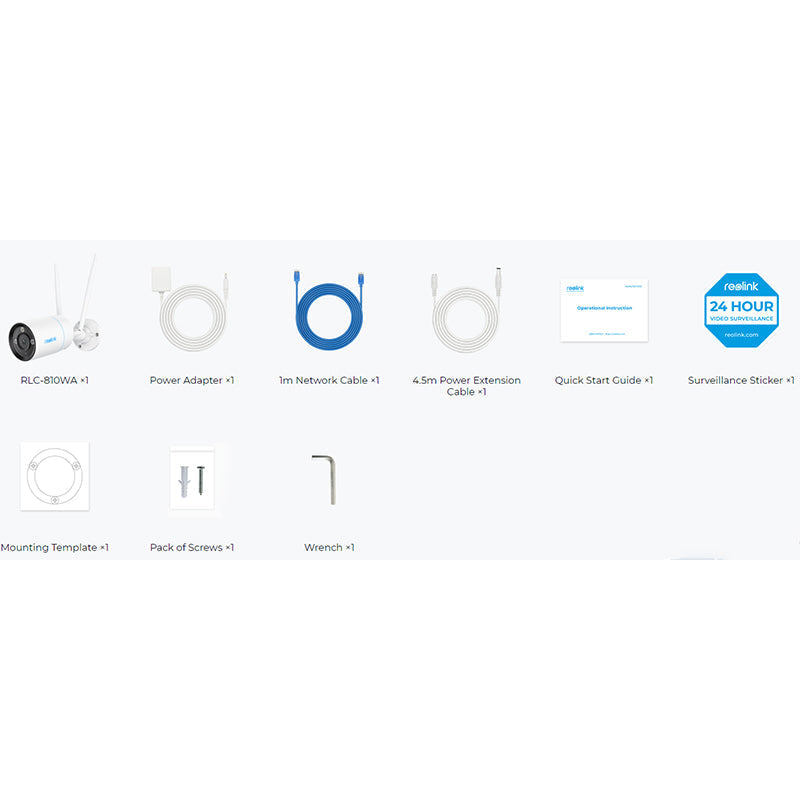 RLC-810WA Reolink 4K Wi-Fi 6 Surveillance Camera, Faster Speed & Higher Stability By Reolink - Buy Now - AU $118.76 At The Tech Geeks Australia