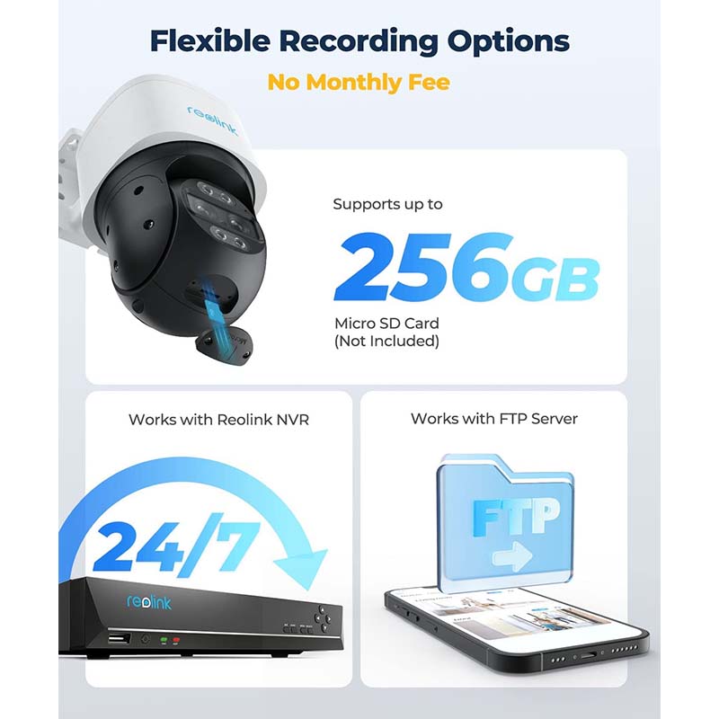 TrackMix-PoE Reolink 4K Dual-Lens PTZ Camera with Motion Tracking By Reolink - Buy Now - AU $219.31 At The Tech Geeks Australia