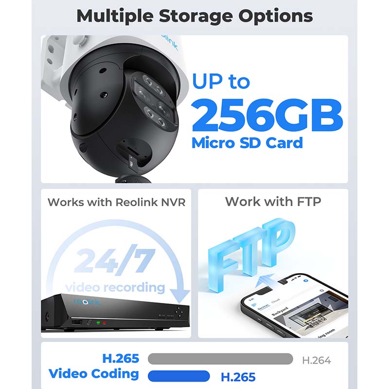 TrackMix-WiFi Reolink 4K Dual-Lens PTZ Camera with Motion Tracking By Reolink - Buy Now - AU $237.52 At The Tech Geeks Australia