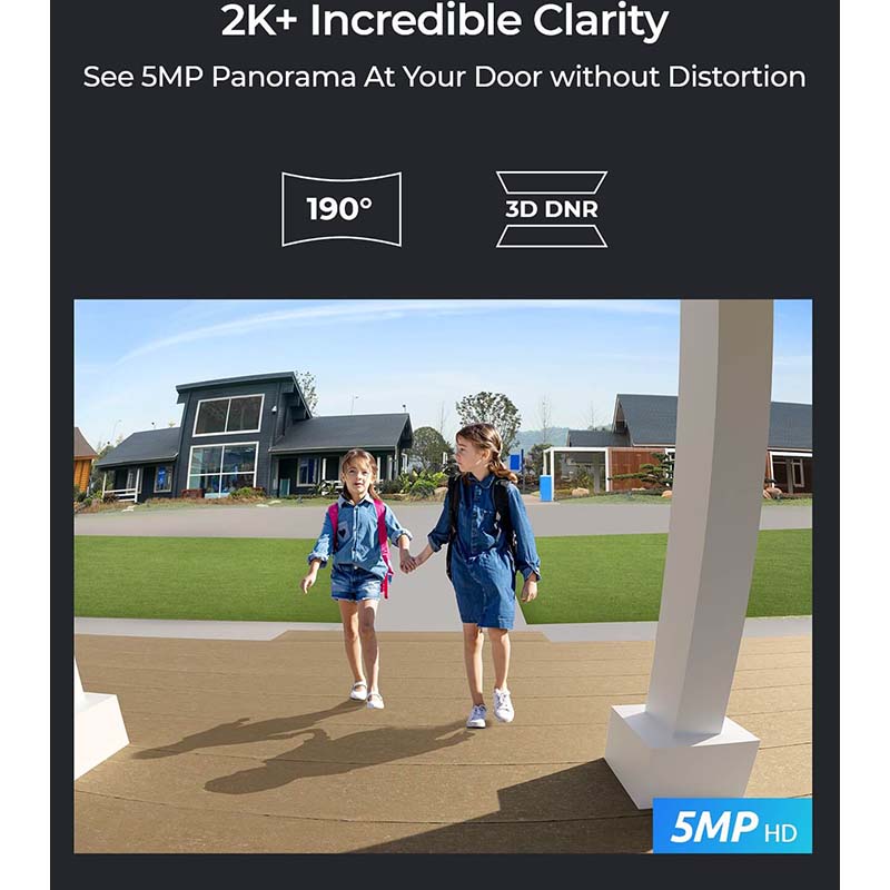 Video-Doorbell-WiFi Reolink Smart 2K+ Wired WiFi Video Doorbell with Chime By Reolink - Buy Now - AU $126.68 At The Tech Geeks Australia