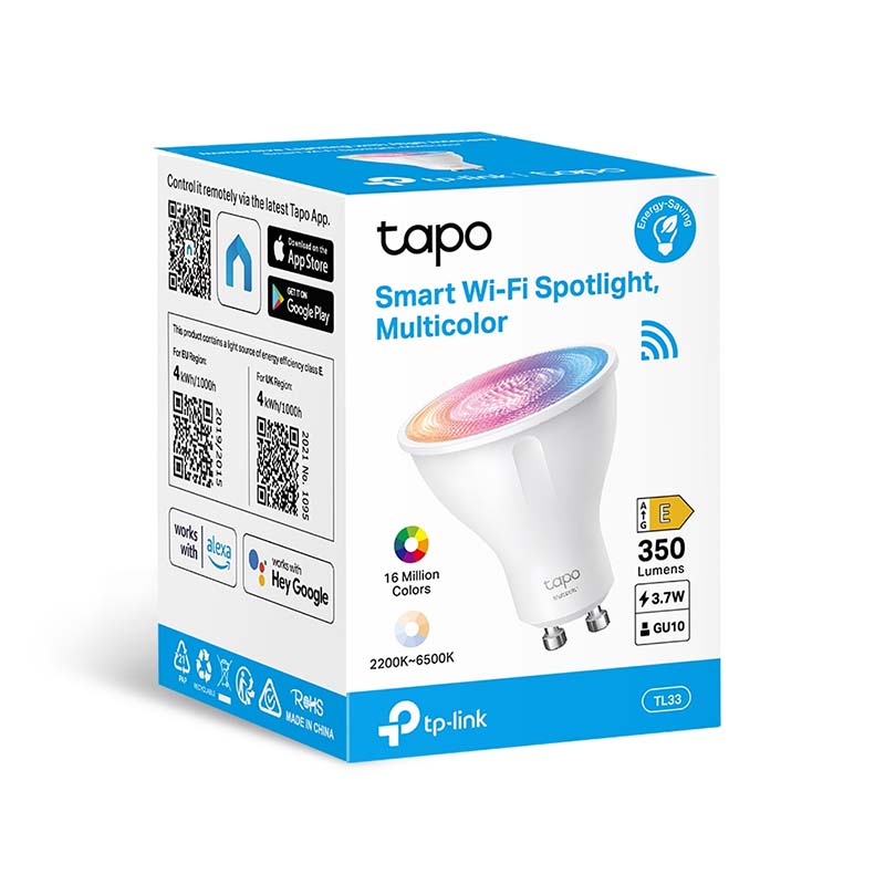 TL33 TP-Link TAPO Smart Wi-Fi Spotlight, Multicolour By TP-LINK - Buy Now - AU $15.41 At The Tech Geeks Australia