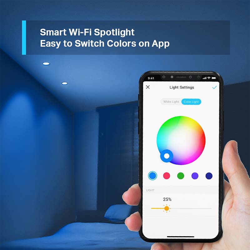 TL33 TP-Link TAPO Smart Wi-Fi Spotlight, Multicolour By TP-LINK - Buy Now - AU $15.41 At The Tech Geeks Australia