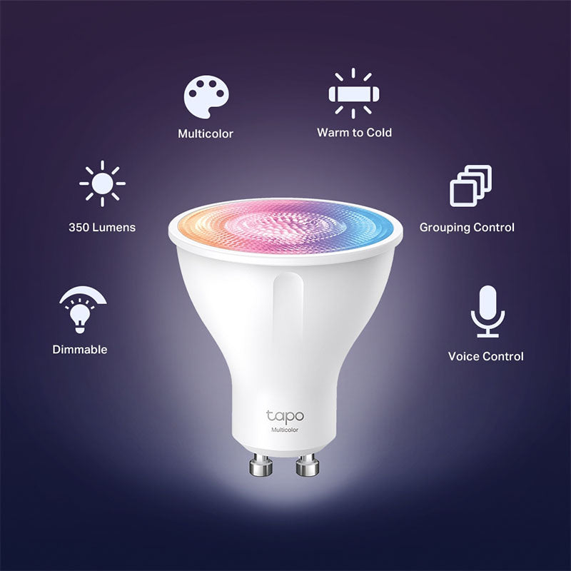 TL33 TP-Link TAPO Smart Wi-Fi Spotlight, Multicolour By TP-LINK - Buy Now - AU $15.41 At The Tech Geeks Australia