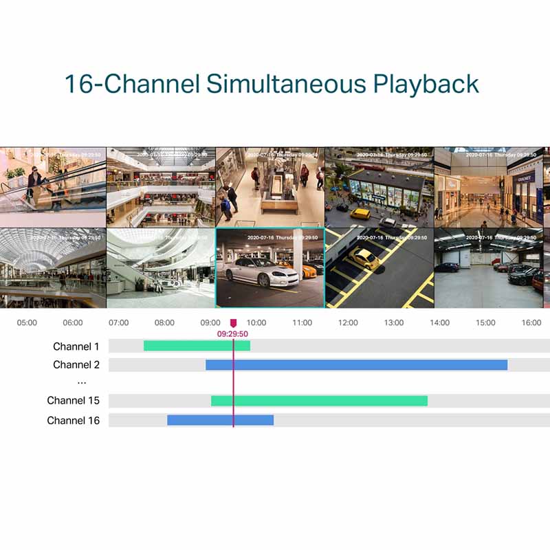 NVR2016H-16P TP-Link VIGI 16 Channel Network Video Recorder with PoE By TP-LINK - Buy Now - AU $395.52 At The Tech Geeks Australia