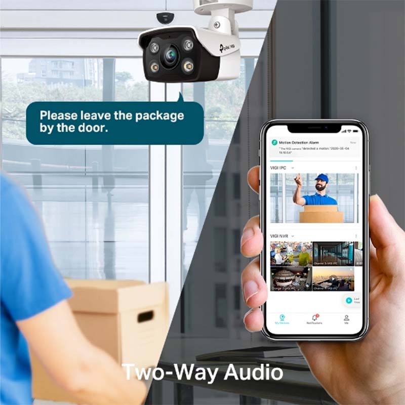VIGI C340 TP-Link VIGI 4MP Outdoor Full-Colour Bullet Network Camera By TP-LINK - Buy Now - AU $66.49 At The Tech Geeks Australia