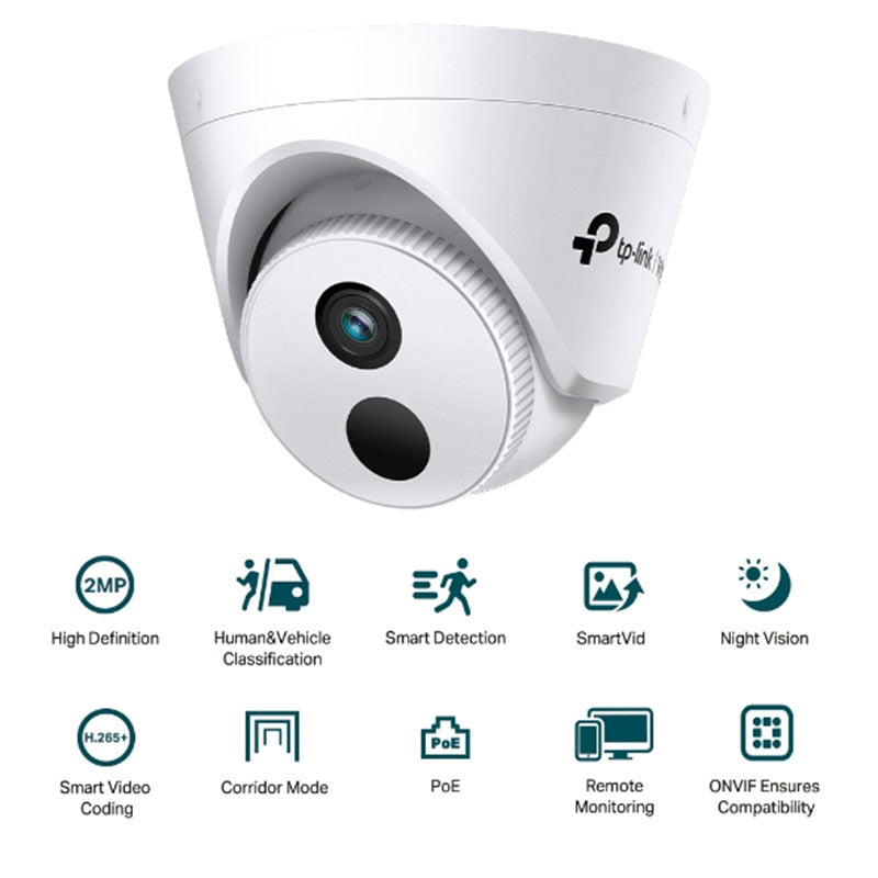 VIGI C420I TP-Link VIGI 2MP IR Turret Network Camera By TP-LINK - Buy Now - AU $41.85 At The Tech Geeks Australia