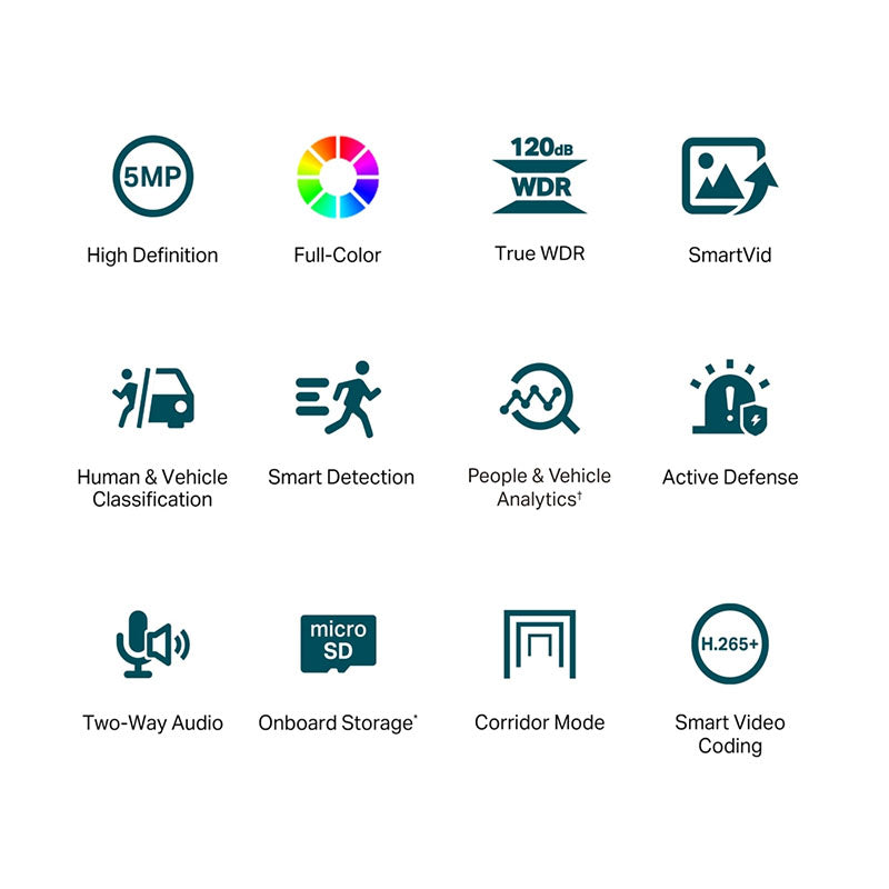 VIGI C450 TP-Link VIGI 5MP Full-Colour Turret Network Camera By TP-LINK - Buy Now - AU $74.99 At The Tech Geeks Australia