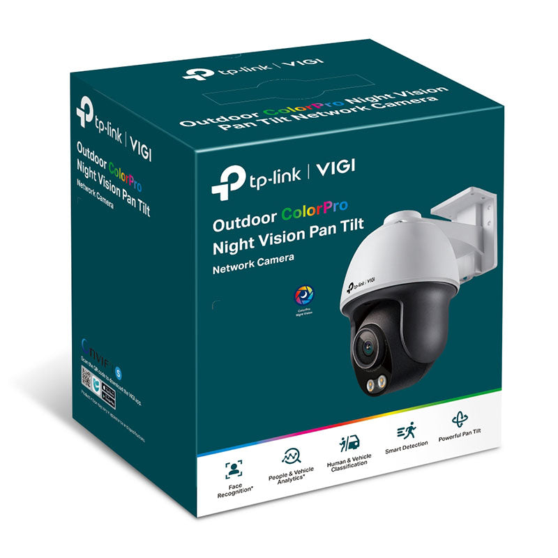 VIGI C540S TP-Link VIGI 4MP Outdoor ColourPro Night Vision Pan Tilt Network Camera By TP-LINK - Buy Now - AU $167.64 At The Tech Geeks Australia