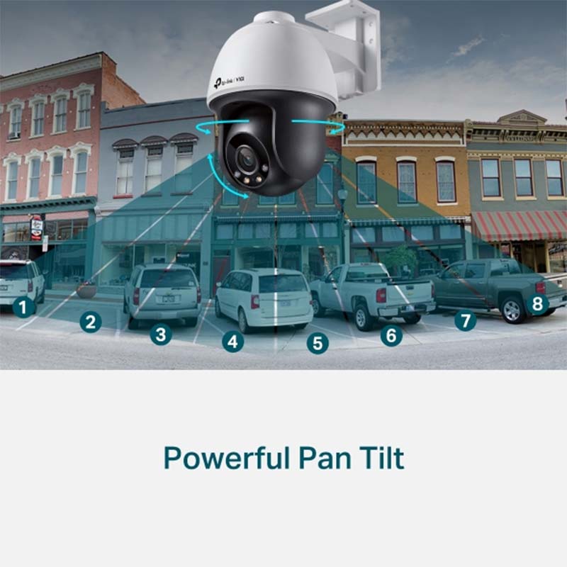 VIGI C540 TP-Link VIGI 4MP Outdoor Full-Colour Pan Tilt Network Camera By TP-LINK - Buy Now - AU $91.78 At The Tech Geeks Australia