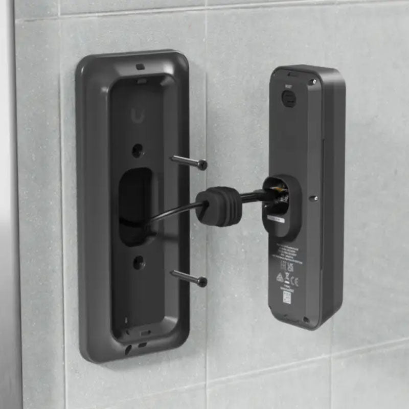 UACC-G4-Doorbell-Pro-PoE-Gang-Box Ubiquiti G4 Doorbell Pro PoE Gang Box Mount By Ubiquiti - Buy Now - AU $83.59 At The Tech Geeks Australia