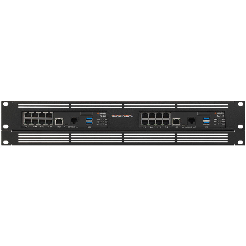 RM-PA-T10 Rack Mount Kit for Palo Alto PA-440/450/460 (two appliances on one rack) By Rackmount.IT - Buy Now - AU $234.24 At The Tech Geeks Australia