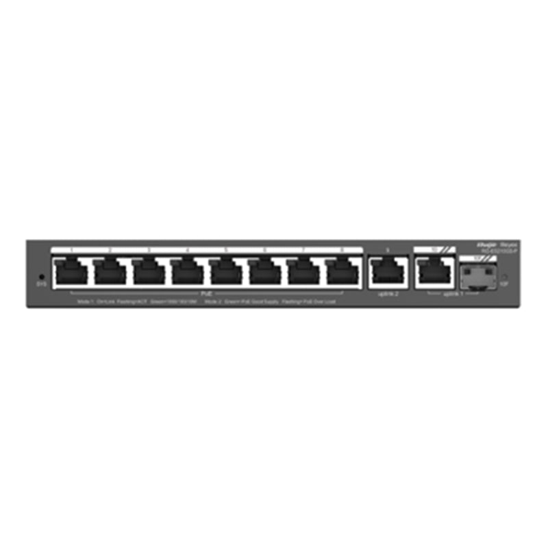 RG-ES210GS-P Ruijie Reyee 10 Port Switch (8 x PoE+) By Ruijie - Buy Now - AU $210 At The Tech Geeks Australia