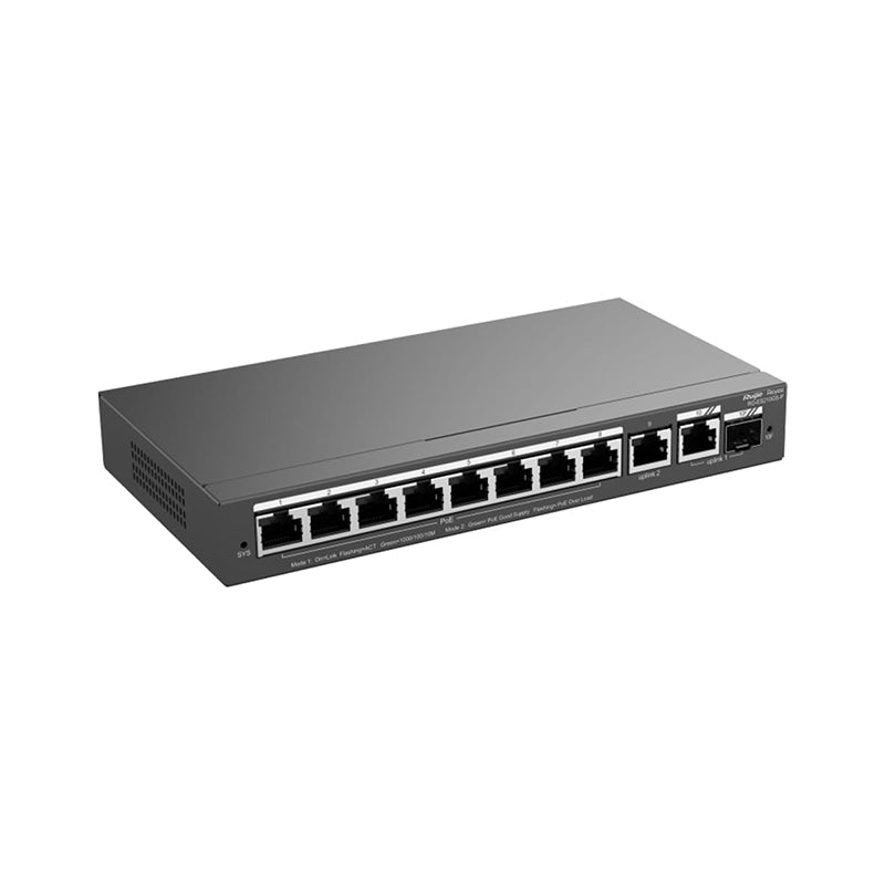 RG-ES210GS-P Ruijie Reyee 10 Port Switch (8 x PoE+) By Ruijie - Buy Now - AU $210 At The Tech Geeks Australia
