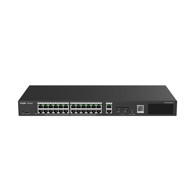 RG-ES228GS-P Ruijie Reyee 28-Port Gigabit Smart Cloud Managed PoE Switch By Ruijie - Buy Now - AU $665 At The Tech Geeks Australia