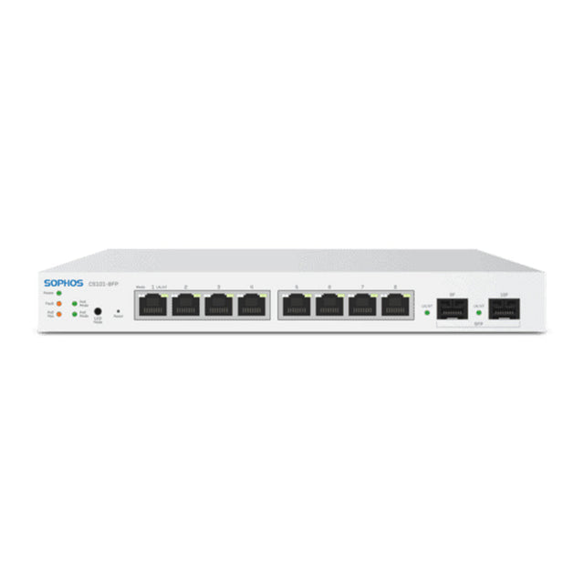 CS101-8FP Sophos Switch - 8 Port With Full PoE By Sophos - Buy Now - AU $472.31 At The Tech Geeks Australia