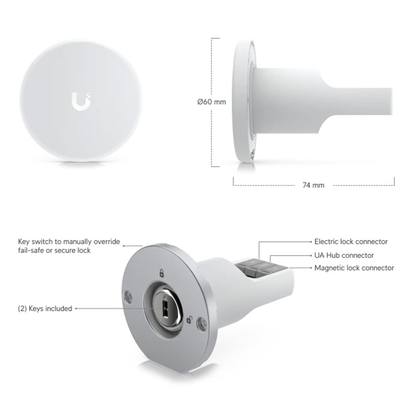 UA-Rescue Ubiquiti UniFi Access Rescue KeySwitch By Ubiquiti - Buy Now - AU $144.34 At The Tech Geeks Australia