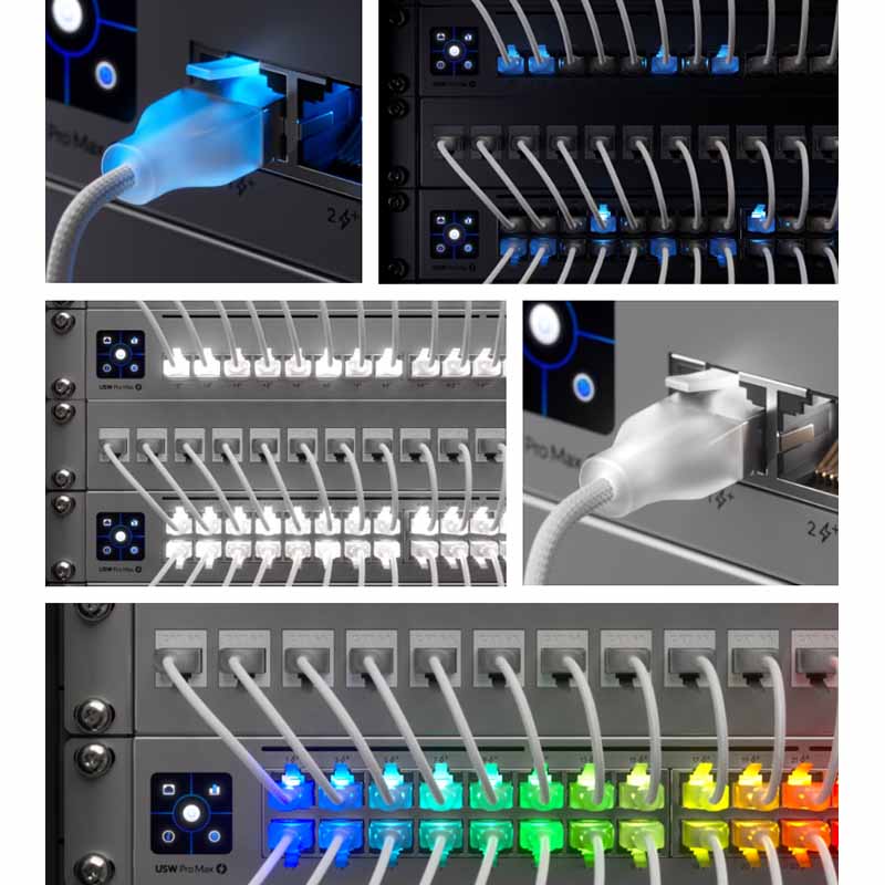 UACC-Cable-Patch-EL-C6A Ubiquiti UniFi Premium Etherlighting Patch Cable By Ubiquiti - Buy Now - AU $14 At The Tech Geeks Australia