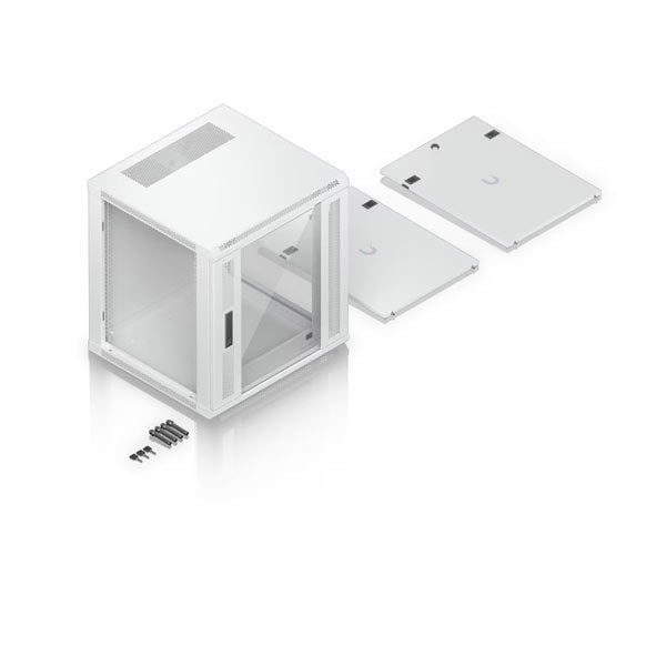 UACC-Rack-12U-Wall-Slim - Ubiquiti Fully assembled wall-mount 12U Slim Rack Cabinet By Ubiquiti - Buy Now - AU $2500 At The Tech Geeks Australia