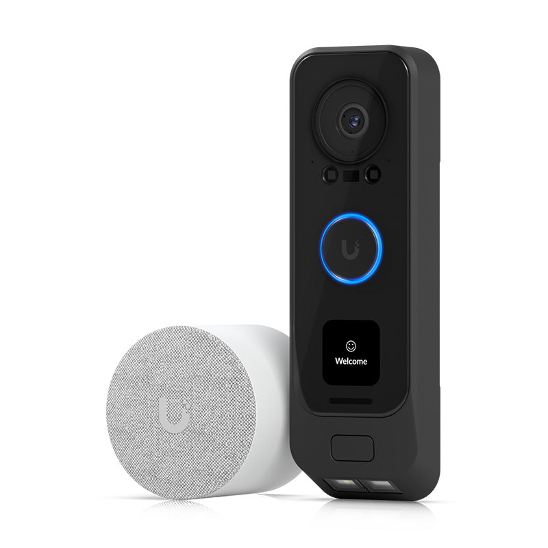 UVC-G4-Doorbell-Pro-PoE-Kit Ubiquiti UniFi G4 Doorbell Professional PoE Kit (Black) By Ubiquiti - Buy Now - AU $850 At The Tech Geeks Australia