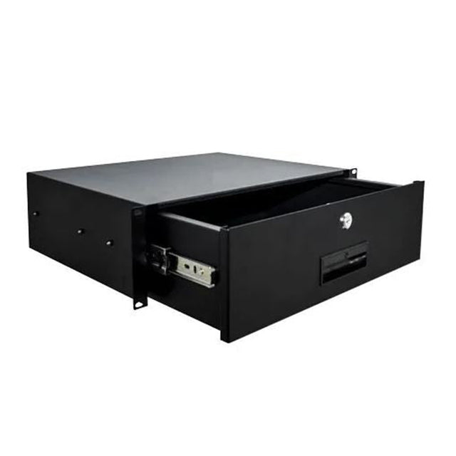 3RU Lockable Drawer, 350mm deep to suit 600mm deep Racks By 4Cabling - Buy Now - AU $177.29 At The Tech Geeks Australia