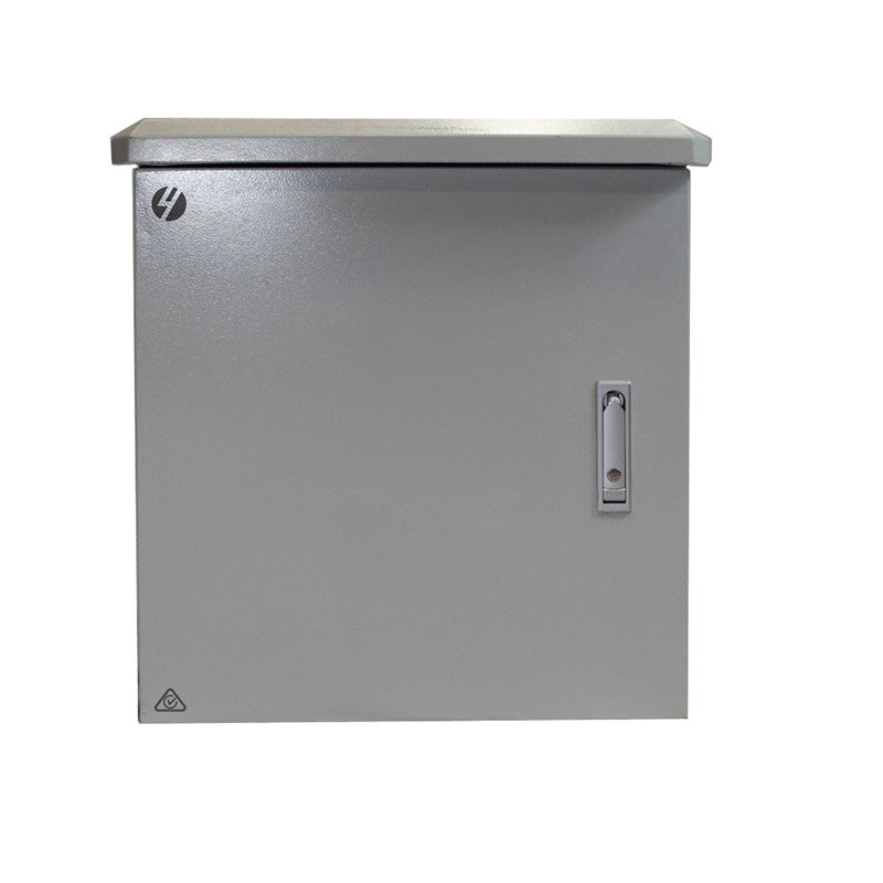 12RU 600mm Wide x 400mm Deep Grey Outdoor Wall Mount Cabinet. IP65 By 4Cabling - Buy Now - AU $765.77 At The Tech Geeks Australia