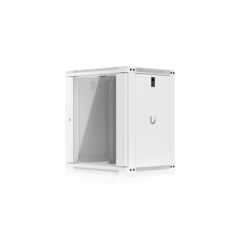 UACC‑Rack‑12U‑Wall‑450‑G – Ubiquiti 12U Wall‑Mount Rack Cabinet (Glass Door) By Ubiquiti - Buy Now - AU $395.28 At The Tech Geeks Australia