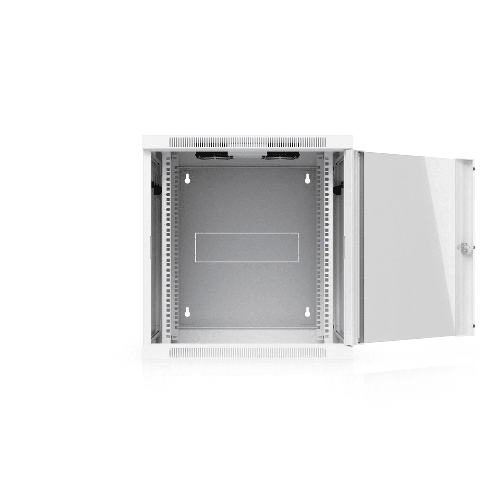 UACC‑Rack‑12U‑Wall‑SW‑G – Ubiquiti 12U Swing Wall‑Mount Rack Cabinet with Glass Door By Ubiquiti - Buy Now - AU $819.84 At The Tech Geeks Australia