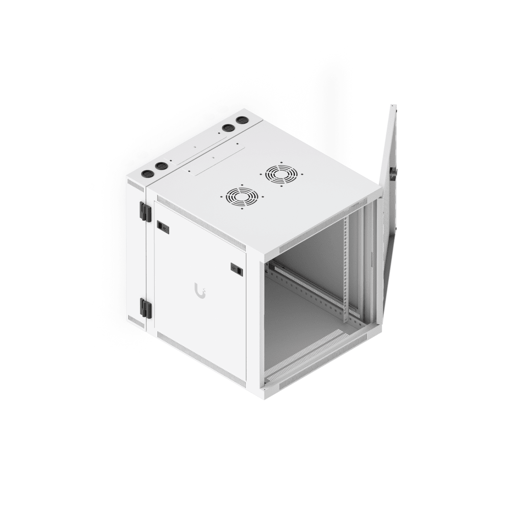 UACC‑Rack‑12U‑Wall‑SW‑P – Ubiquiti 12U Swing Wall‑Mount Rack Cabinet with Perforated Door By Ubiquiti - Buy Now - AU $819.84 At The Tech Geeks Australia