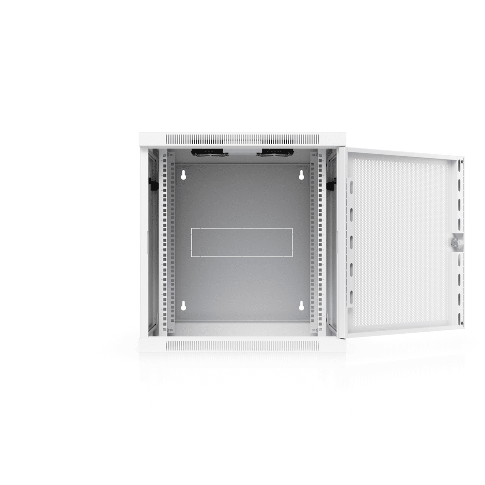 UACC‑Rack‑12U‑Wall‑SW‑P – Ubiquiti 12U Swing Wall‑Mount Rack Cabinet with Perforated Door By Ubiquiti - Buy Now - AU $819.84 At The Tech Geeks Australia