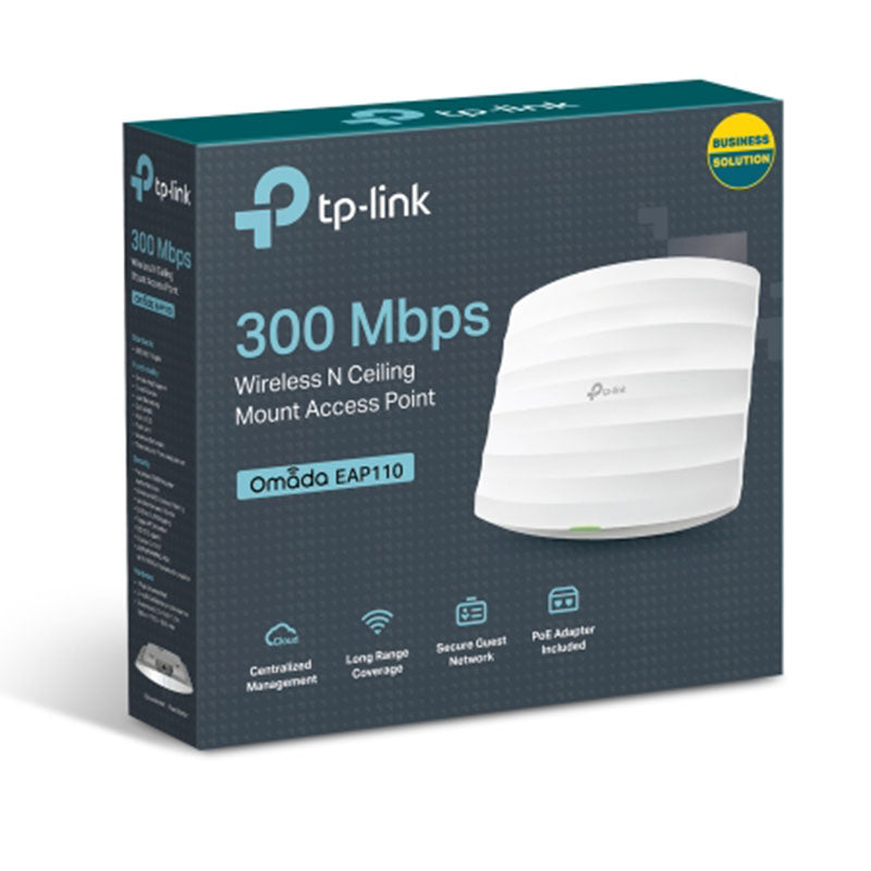 EAP110 TP-Link Wireless-N Ceiling Mount Access Point By TP-LINK - Buy Now - AU $50.58 At The Tech Geeks Australia