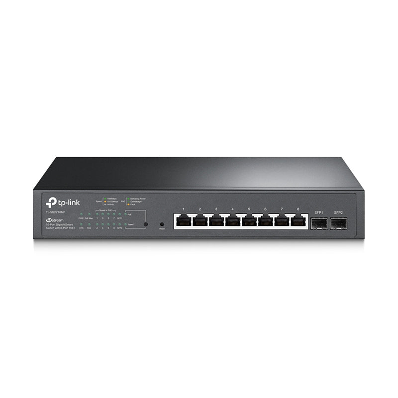 TL-SG2210MP TP-Link JetStream 10-Port Gigabit Smart Switch By TP-LINK - Buy Now - AU $219.89 At The Tech Geeks Australia