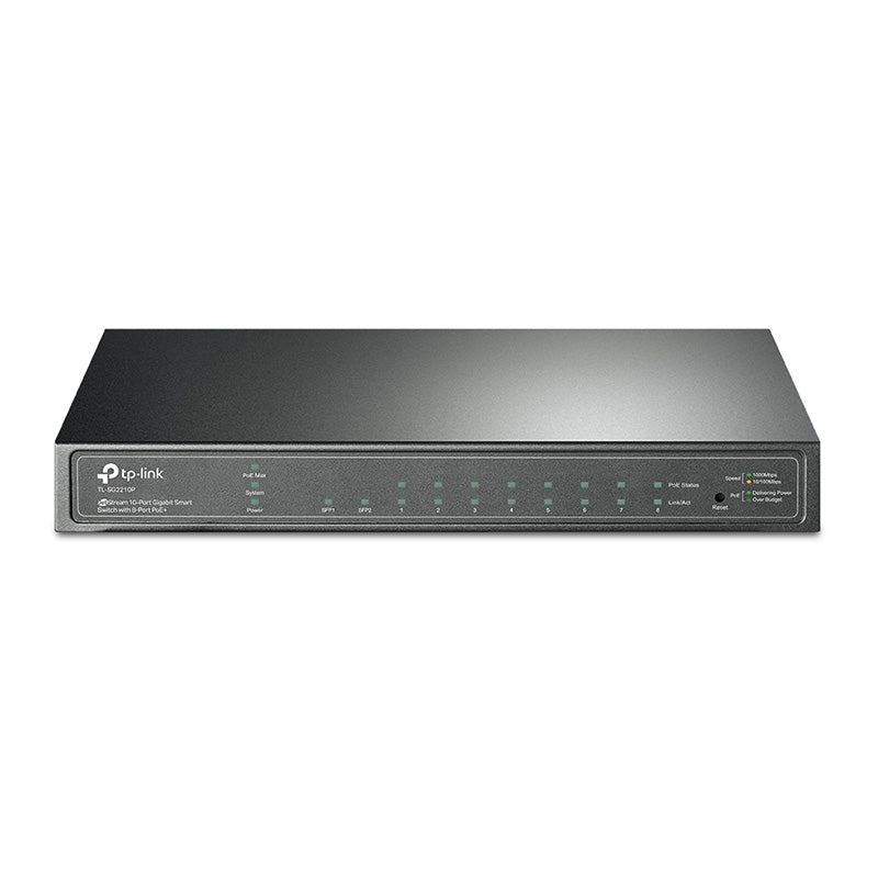 TL-SG2210P TP-Link JetStream 8-Port Gigabit Smart PoE+ Switch By TP-LINK - Buy Now - AU $175.71 At The Tech Geeks Australia