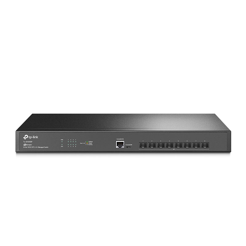 TL-SX3008F TP-Link JetStream 8-Port 10GE SFP+ L2+ Managed Switch By TP-LINK - Buy Now - AU $392.15 At The Tech Geeks Australia