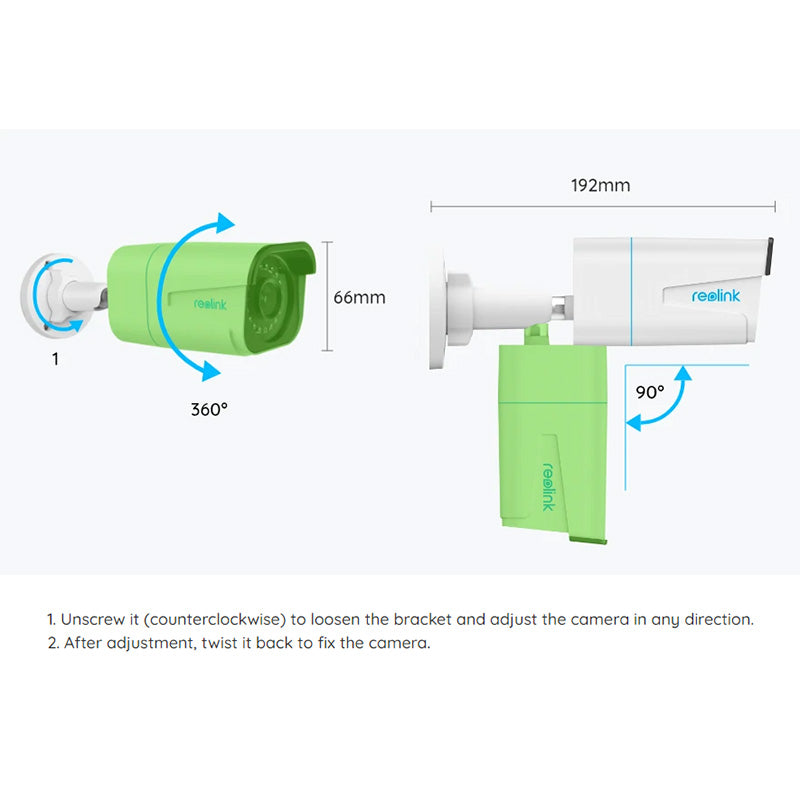 RLC-810A Reolink 4K 8MP PoE IP Camera with Person/Vehicle Detection By Reolink - Buy Now - AU $110.84 At The Tech Geeks Australia
