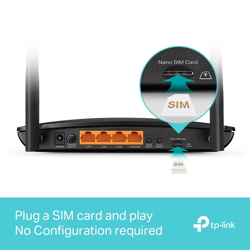 ARCHER MR600 TP-Link 4G+ Cat6 AC1200 Wireless Dual Band Gigabit Router By TP-LINK - Buy Now - AU $198.60 At The Tech Geeks Australia