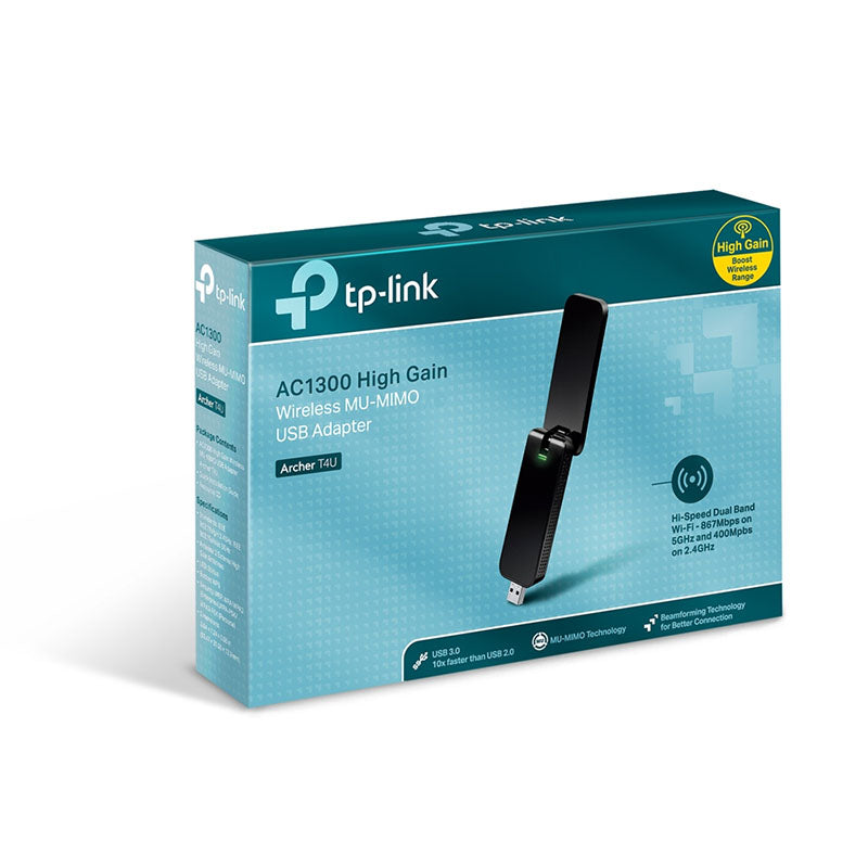 ARCHER T4U TP-Link AC1300 Wireless Dual Band USB Adapter By TP-LINK - Buy Now - AU $42.51 At The Tech Geeks Australia