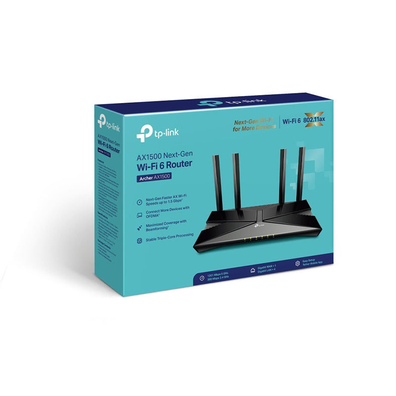 ARCHER AX1500 TP-Link AX1500 Wi-Fi 6 Router By TP-LINK - Buy Now - AU $93.41 At The Tech Geeks Australia