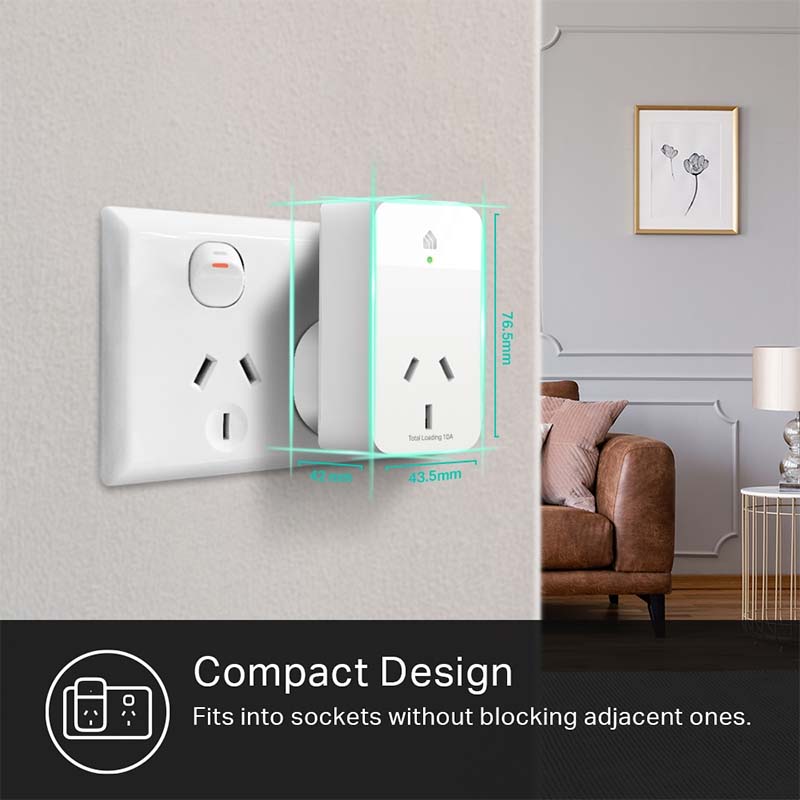 KP115 TP-Link Kasa Smart WiFi Plug Slim with Energy Monitoring By TP-LINK - Buy Now - AU $25.99 At The Tech Geeks Australia