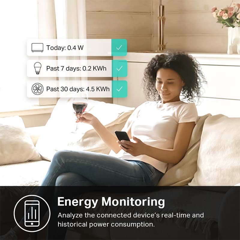 KP115 TP-Link Kasa Smart WiFi Plug Slim with Energy Monitoring By TP-LINK - Buy Now - AU $25.99 At The Tech Geeks Australia