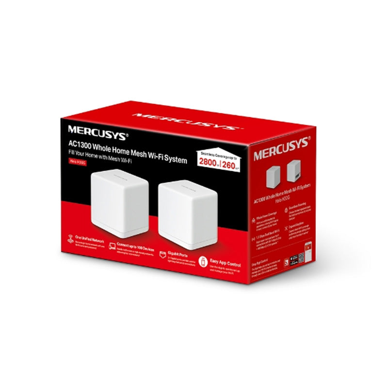 HALO H30G(2-PACK) Mercusys AC1300 Whole Home Mesh Wi-Fi System By TP-LINK - Buy Now - AU $98.27 At The Tech Geeks Australia