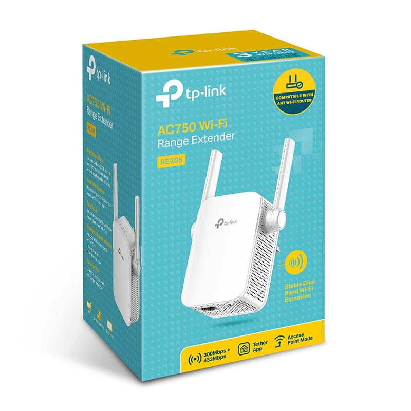 RE205 TP-Link AC750 Wi-Fi Range Extender By TP-LINK - Buy Now - AU $51.12 At The Tech Geeks Australia