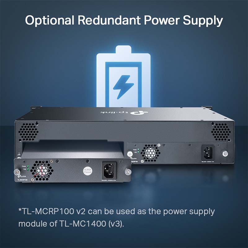 TL-MC1400 TP-Link 14-Slot Rackmount Chassis By TP-LINK - Buy Now - AU $287.16 At The Tech Geeks Australia