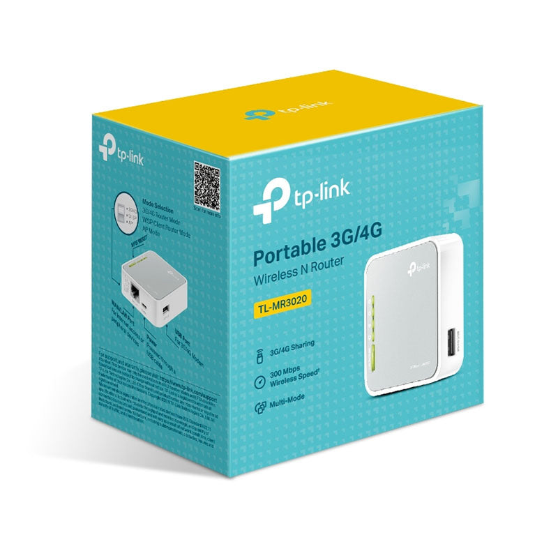TL-MR3020 TP-Link Portable 3G/4G Wireless N Router By TP-LINK - Buy Now - AU $36.27 At The Tech Geeks Australia