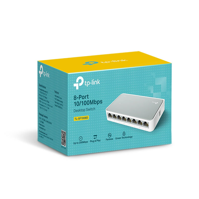 TL-SF1008D TP-Link 8-Port 10/100Mbps Desktop Switch By TP-LINK - Buy Now - AU $14.72 At The Tech Geeks Australia