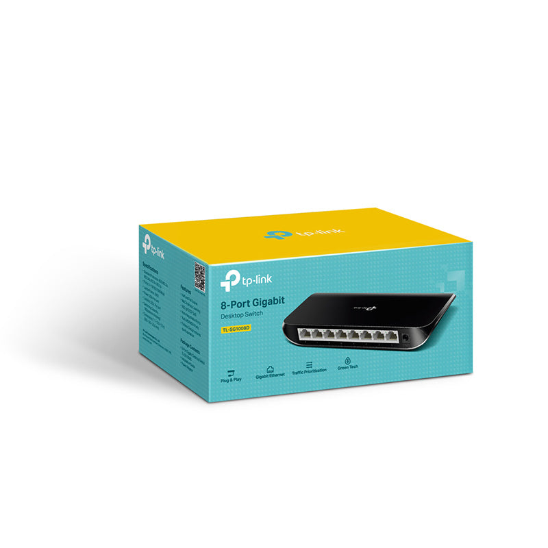 TL-SG1008D TP-Link 8-Port Gigabit Desktop Switch By TP-LINK - Buy Now - AU $29.43 At The Tech Geeks Australia