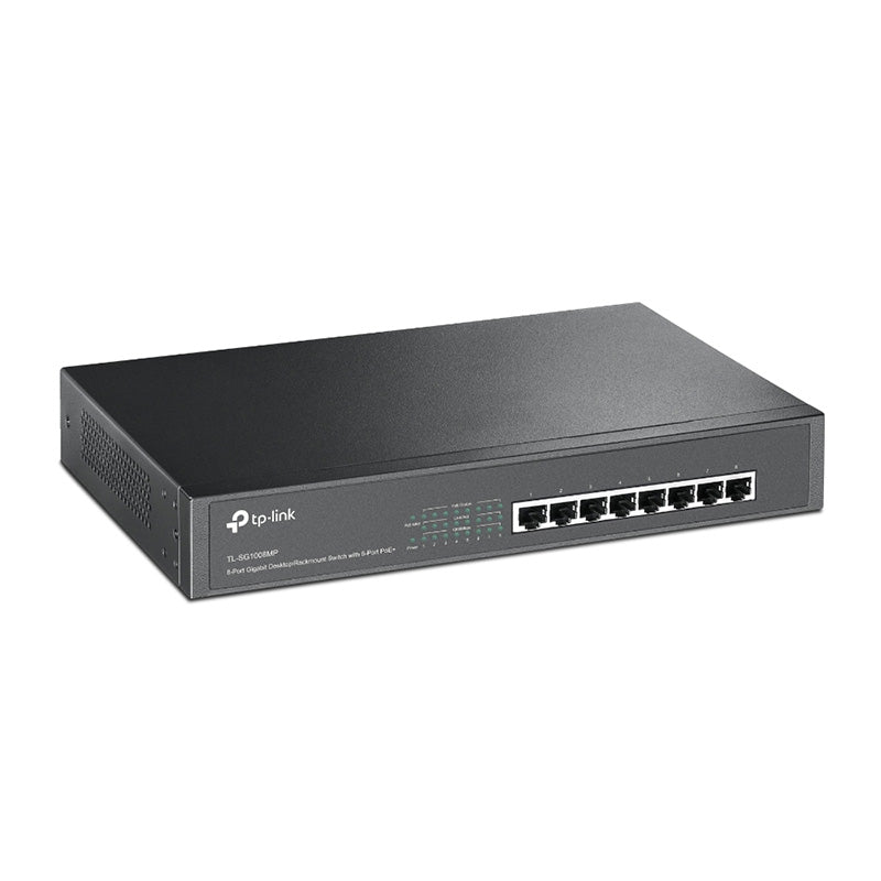 TL-SG1008MP TP-Link 8-Port Gigabit Desktop/Rackmount Switch with 8-Port PoE+ By TP-LINK - Buy Now - AU $146.50 At The Tech Geeks Australia